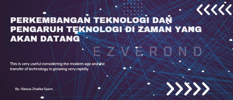 perkembangan teknologi