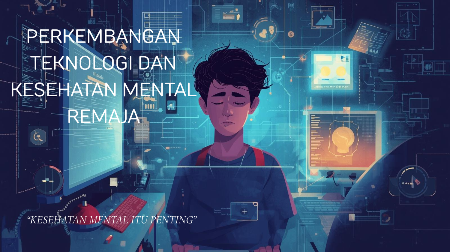 remaja yang stres karena tidak bisa mengelolah teknologi